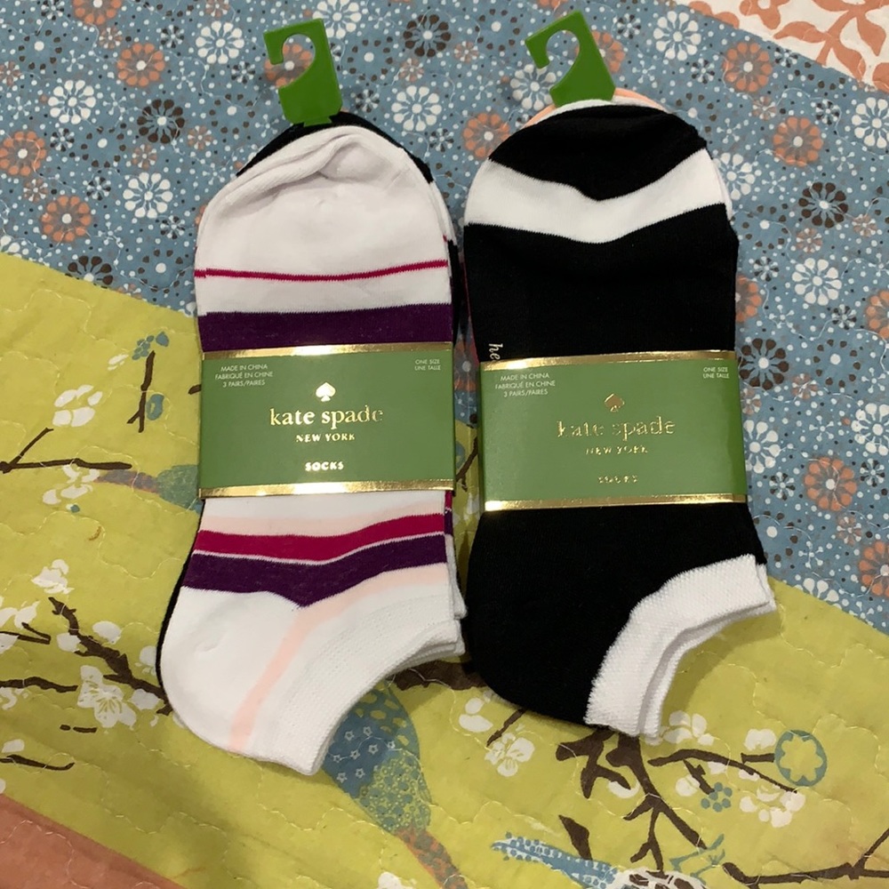 Kate Spade sock 6 pairs - Picture 1 of 4